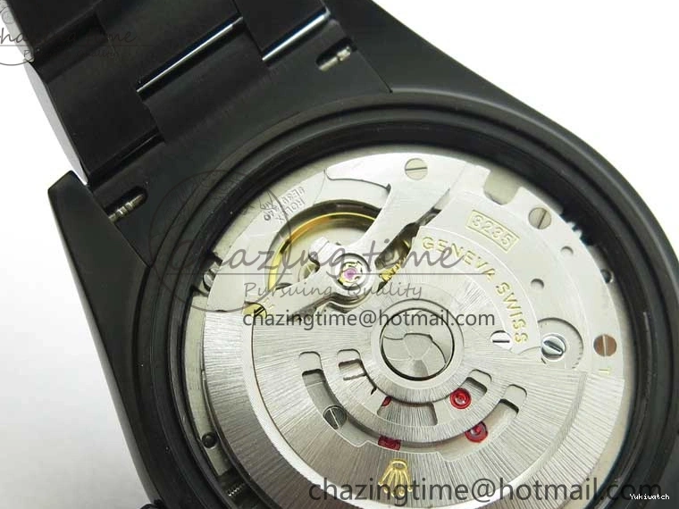 All Markers A3235 on Oyster Bracelet 41 Black Dial Black PVD Best Edition VRF Diamonds DateJust PVD 0128